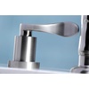 image:imageKingston Brass KS8728DFL 8Inch to 16Inch Widespread Kitchen Faucet Brushed NickelBrushed Nickel