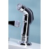 image:imageKingston Brass KS8728DFL 8Inch to 16Inch Widespread Kitchen Faucet Brushed NickelPolished Chrome