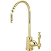 image:imageKingston Brass Gourmetier KS7192NL Naples Single Handle Water Filtration Faucet Polished BrassPolished Brass