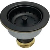 image:imageKingston Brass K112MB Tacoma Kitchen Sink Basket Strainer Matte Black 444 x 444 x 381