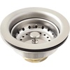 image:imageKingston Brass K121BPN Fresno 312 Stainless Steel Kitchen Sink Basket Strainer Polished Nickel