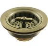 image:imageKingston Brass K212AB Tacoma Spin and Seal Sink Basket Strainer Antique Brass