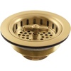 image:imageKingston Brass K212BB Tacoma Spin and Seal Sink Basket Strainer Brushed Brass