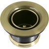 image:imageKingston Brass K451BAB Portland Stainless Steel Bar Sink Basket Strainer Antique Brass