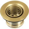image:imageKingston Brass K451BBB Portland Stainless Steel Bar Sink Basket Strainer Brushed Brass