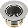 image:imageKingston Brass K451BPN Portland Stainless Steel Bar Sink Basket Strainer Polished Nickel