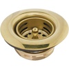 image:imageKingston Brass K461BPB Tacoma Kitchen Sink Duo Basket Strainer Polished Brass 281 x 281 x 15Polished Brass