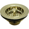 image:imageKingston Brass KBS1002 Kitchen Sink Basket Strainer Polished Brass
