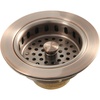 image:imageKingston Brass KBS1006AC Kitchen Sink Basket Strainer Antique Copper