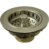 image:imageKingston Brass KBS1008 Cast Heavy Duty Basket Strainer 412 Brushed Nickel