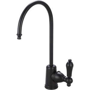 image:imageKingston Brass Gourmetier KS7192AL Restoration Single Handle Water Filtration Faucet Polished Brass 6Inch spout reachOil Rubbed Bronze