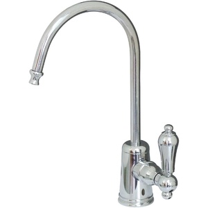 image:imageKingston Brass Gourmetier KS7192AL Restoration Single Handle Water Filtration Faucet Polished Brass 6Inch spout reachPolished Chrome