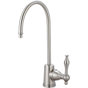 image:imageKingston Brass Gourmetier KS7192NL Naples Single Handle Water Filtration Faucet Polished BrassBrushed Nickel