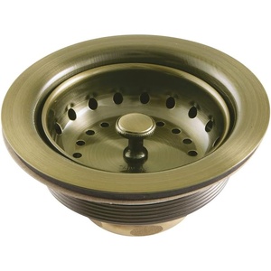 image:imageKingston Brass K111BAB Tacoma Basket Strainer Antique Brass444 x 444 x 25