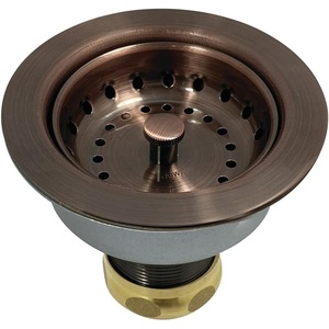 image:imageKingston Brass K112AC Tacoma Kitchen Sink Basket Strainer Antique Copper 444 x 444 x 381