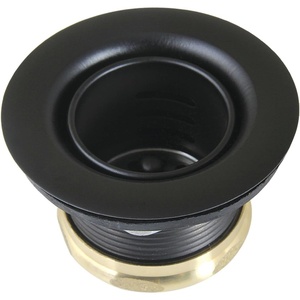 image:imageKingston Brass K451BMB Portland Stainless Steel Bar Sink Basket Strainer Matte Black