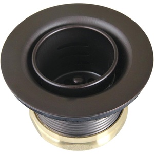 image:imageKingston Brass K451BORB Portland Stainless Steel Bar Sink Basket Strainer Oil Rubbed Bronze