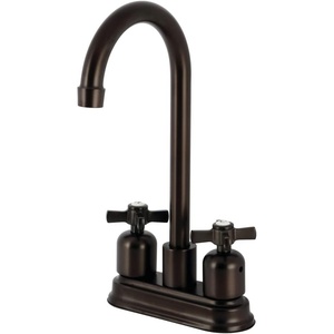 image:imageKingston Brass KB849ZXAC Millennium TwoHandle 2Hole Deck Mount Bar Faucet in Antique CopperOil Rubbed Bronze