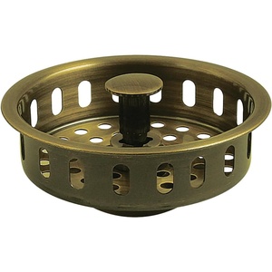image:imageKingston Brass KBP2003 Made to Match Kitchen Sink Basket Strainer Antique Brass