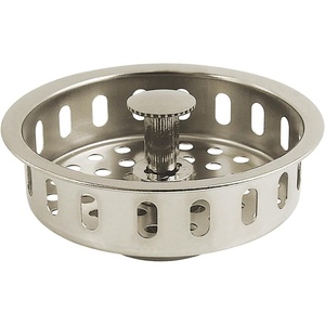 image:imageKingston Brass KBP2006 Made to Match Kitchen Sink Basket Strainer Polished Nickel