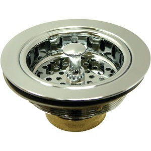 image:imageKingston Brass KBS1001 Kitchen Sink Basket Strainer Polished Chrome