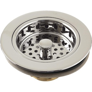 image:imageKingston Brass KBS1006 Kitchen Sink Basket Strainer Polished Nickel