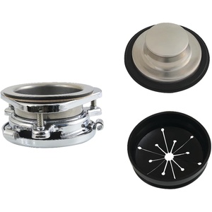 image:imageKingston Brass KDK4301 Made to Match Garbage Disposal Splash Guard Polished Stainless SteelPolished ChromePolished Stainless SteelPolished Chrome
