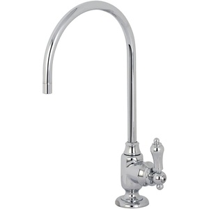 image:imageKingston Brass KS5193BAL Heirloom SingleHandle Water Filtration Faucet Antique BrassPolished Chrome