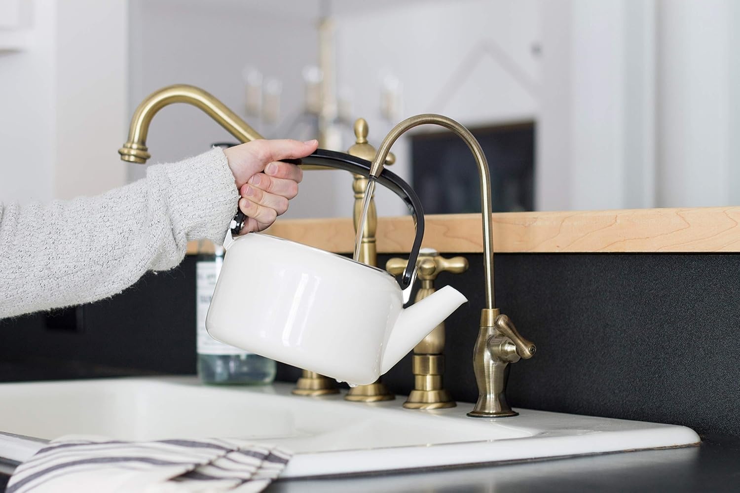 image:imageKingston Brass KSAG3195AL Restoration Water Filtration Faucet Oil Rubbed Bronze 2 x 475 x 1094Vintage Brass