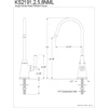 image:imageKINGSTON BRASS KS2191NML Magellan Cold Water Filtration Faucet Polished ChromePolished Brass
