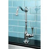 image:imageKINGSTON BRASS KS7398BL Vintage Cold Water Filtration Faucet Brushed NickelPolished Chrome
