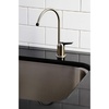 image:imageKingston Brass Gourmetier K6191 Americana Single Handle Water Filtration Faucet Polished Chrome 025Antique Brass