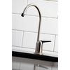 image:imageKingston Brass Gourmetier K6191 Americana Single Handle Water Filtration Faucet Polished Chrome 025Antique Brass