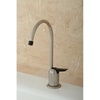image:imageKingston Brass Gourmetier K6191 Americana Single Handle Water Filtration Faucet Polished Chrome 025Brushed Nickel