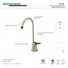 image:imageKingston Brass Gourmetier K6191 Americana Single Handle Water Filtration Faucet Polished Chrome 025Brushed Nickel
