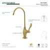 image:imageKingston Brass Gourmetier KS3195NFL Nuwave French Single Handle Water Filtration Faucet Oil Rubbed Bronze 1081 x 463 x 175Polished Brass