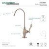 image:imageKingston Brass Gourmetier KS3195NFL Nuwave French Single Handle Water Filtration Faucet Oil Rubbed Bronze 1081 x 463 x 175Satin Nickel