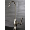 image:imageKingston Brass Gourmetier KS3198TL Templeton Design 14 Turn Water Filter Faucet Brushed NickelBrushed Nickel