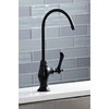 image:imageKingston Brass Gourmetier KS3198TL Templeton Design 14 Turn Water Filter Faucet Brushed NickelMatte Black