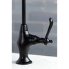 image:imageKingston Brass Gourmetier KS3198TL Templeton Design 14 Turn Water Filter Faucet Brushed NickelMatte Black