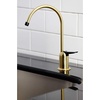 image:imageKingston Brass K6197 Americana SingleHandle Water Filtration Faucet Brushed BrassBrushed Brass