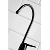image:imageKingston Brass K6197 Americana SingleHandle Water Filtration Faucet Brushed BrassMatte Black