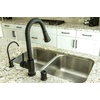 image:imageKingston Brass K6197 Americana SingleHandle Water Filtration Faucet Brushed BrassMatte Black