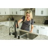 image:imageKingston Brass K6197 Americana SingleHandle Water Filtration Faucet Brushed BrassMatte Black