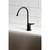 image:imageKingston Brass K6197 Americana SingleHandle Water Filtration Faucet Brushed BrassOil Rubbed Bronze