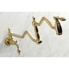 image:imageKingston Brass KS2102TAL Tudor Pot Filler Polished Brass 2413 x 219 x 12Brushed Brass