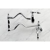 image:imageKingston Brass KS2102TAL Tudor Pot Filler Polished Brass 2413 x 219 x 12Polished Chrome