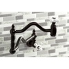 image:imageKingston Brass KS2105PX Heritage Pot Filler Oil Rubbed Bronze 2413 x 219 x 102Oil Rubbed Bronze