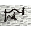 image:imageKingston Brass KS2105PX Heritage Pot Filler Oil Rubbed Bronze 2413 x 219 x 102Oil Rubbed Bronze
