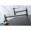 image:imageKingston Brass KS3102PL Restoration Pot Filler Polished Brass 20 x 263 x 8Brushed Nickel